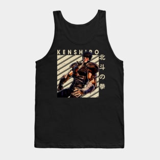 Kenshiro's Wrath Fist Of The North Star's Iconic Battles Tank Top